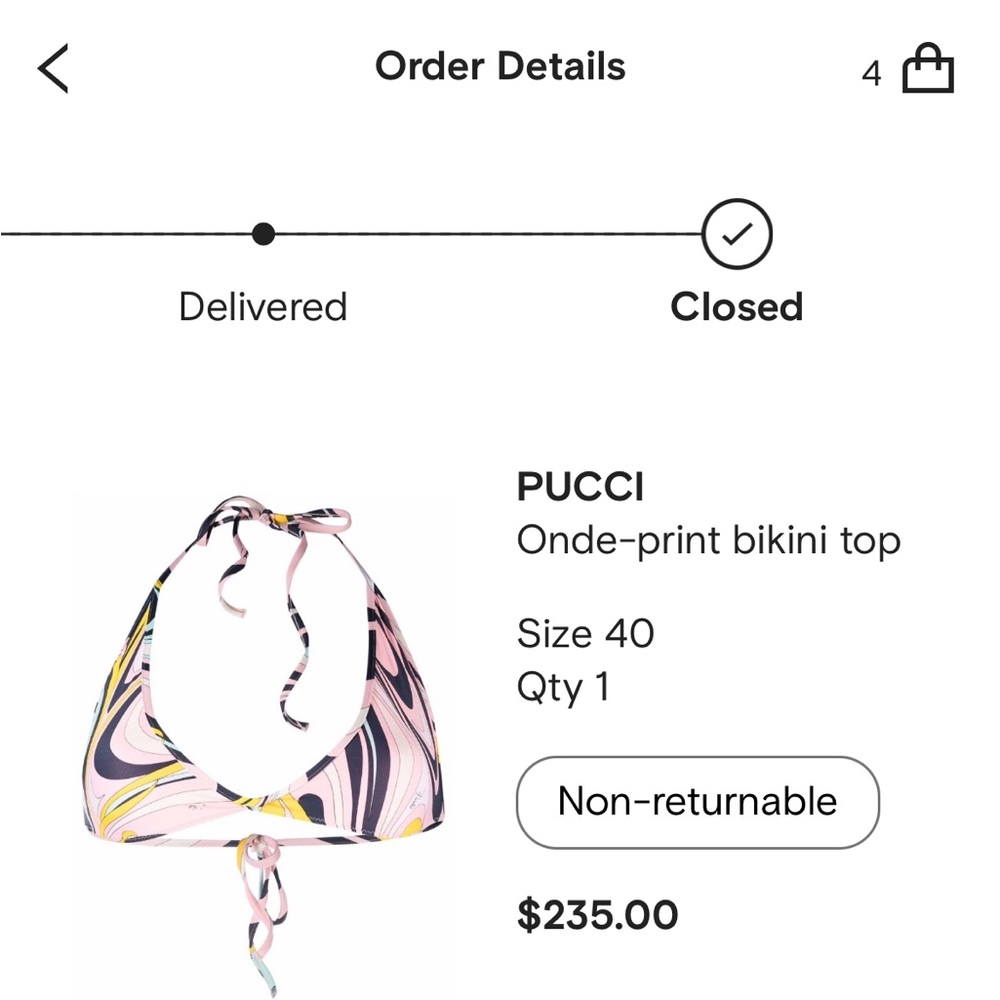 Emilio Pucci swimsuit Worn once!